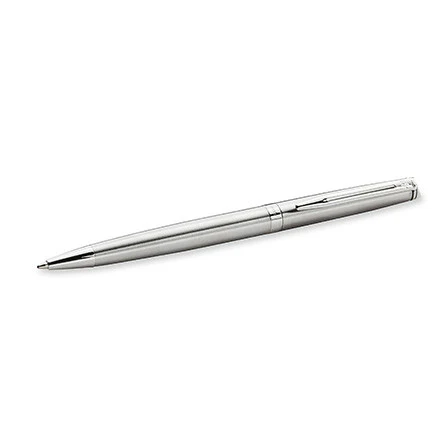 Waterman Hemisphere Ballpoint Pen Stainless Steel with Chrome Trim - Image 2