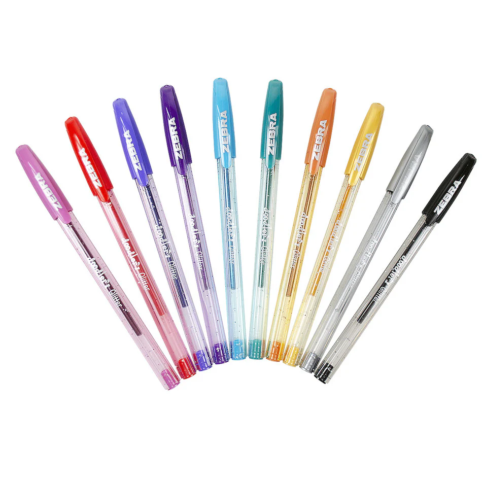 Zebra Doodlerz Gel Pen Set of 10 Assorted - Image 3