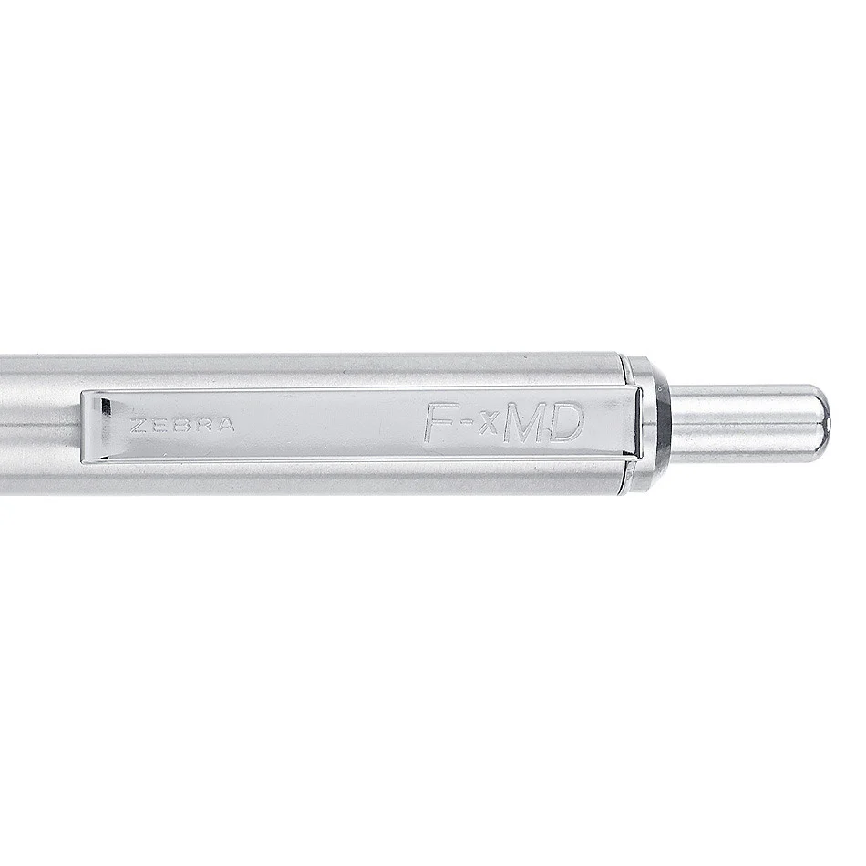 Zebra F-xMD Stainless Steel Ballpoint Pen - Image 2