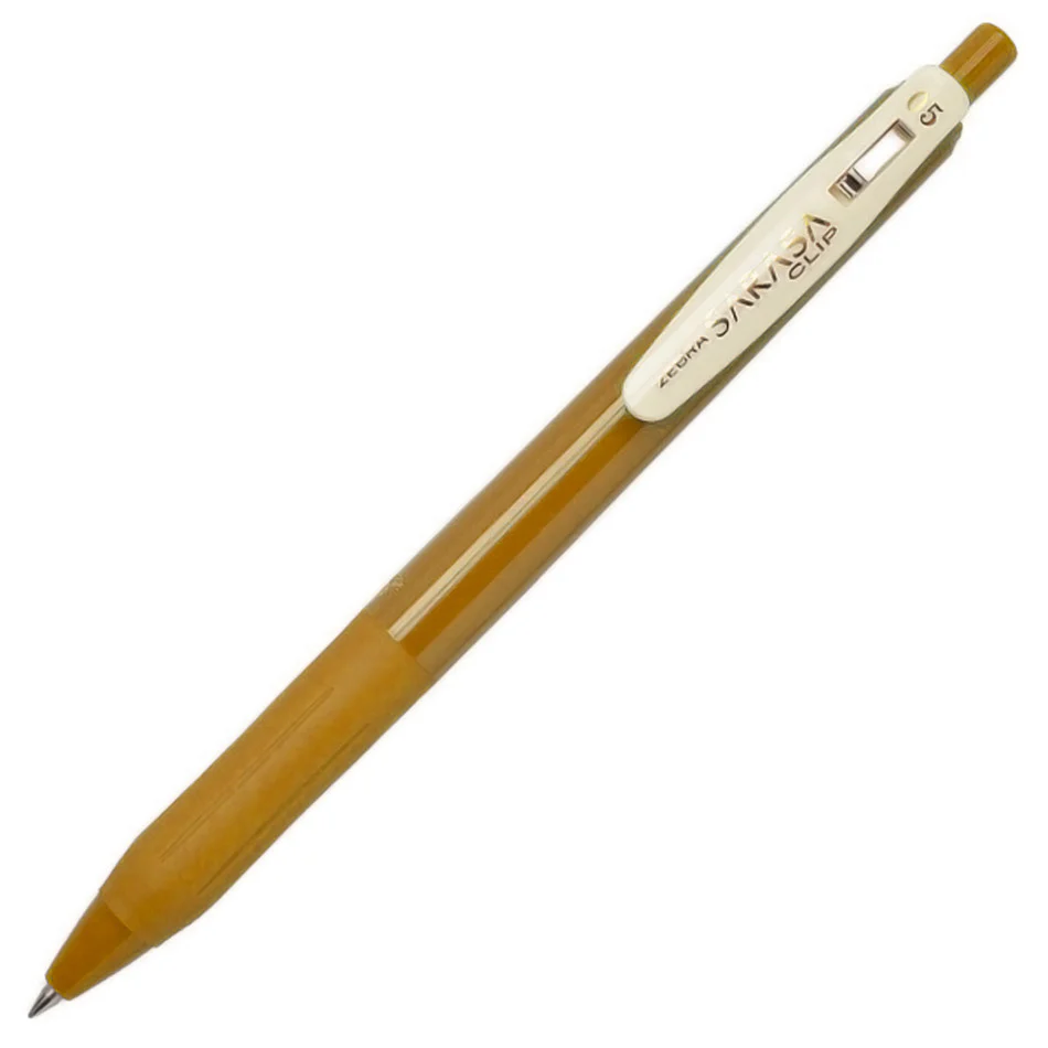 Zebra Sarasa Clip Gel Rollerball Pen 0.5 Vintage Colours - Image 7