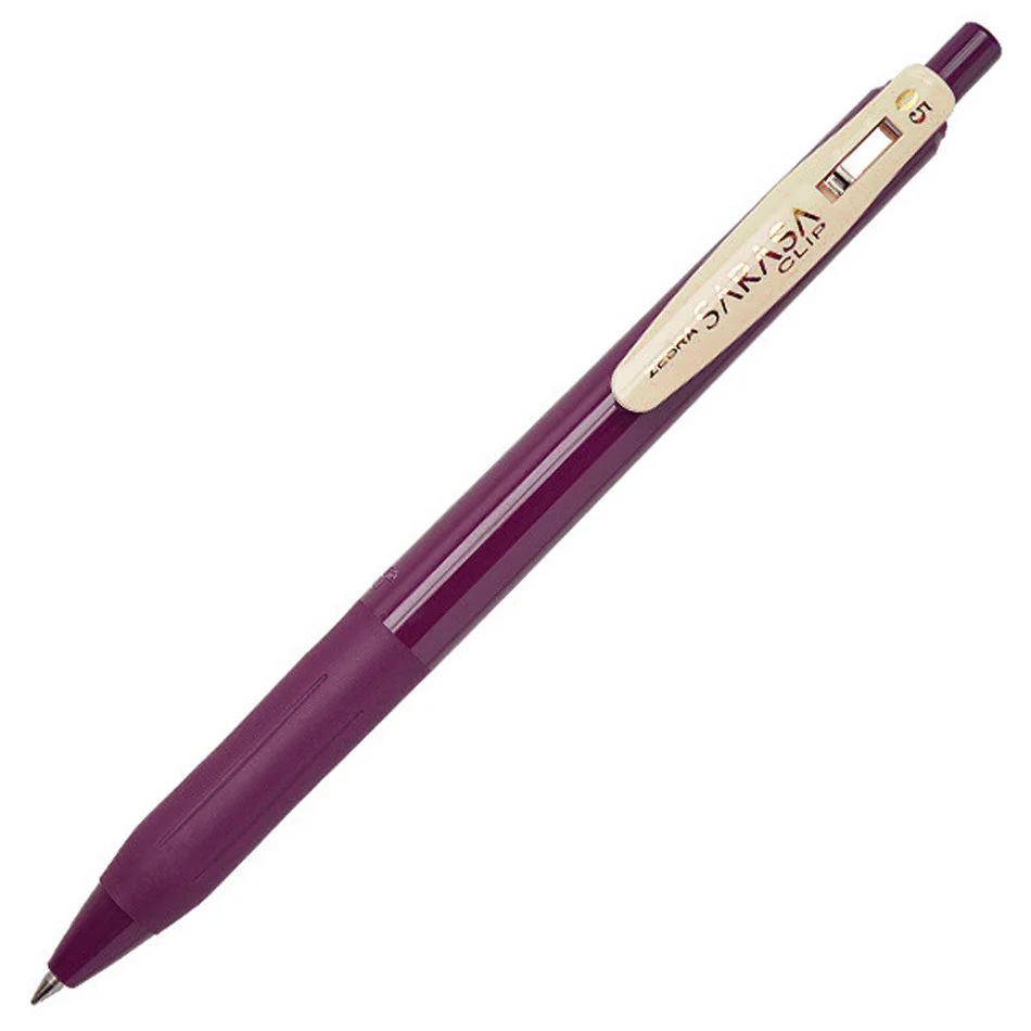 Zebra Sarasa Clip Gel Rollerball Pen 0.5 Vintage Colours - Image 8